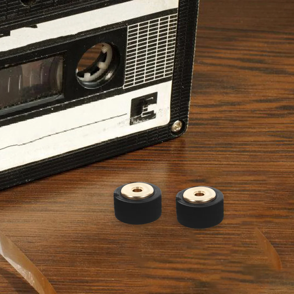 مسجل شريط راديو الصوت لسطح الكاسيت، استبدال عجلة المحمل المتينة، جزء إصلاح الأسطوانة المشتركة لآلة التسجيل #4
