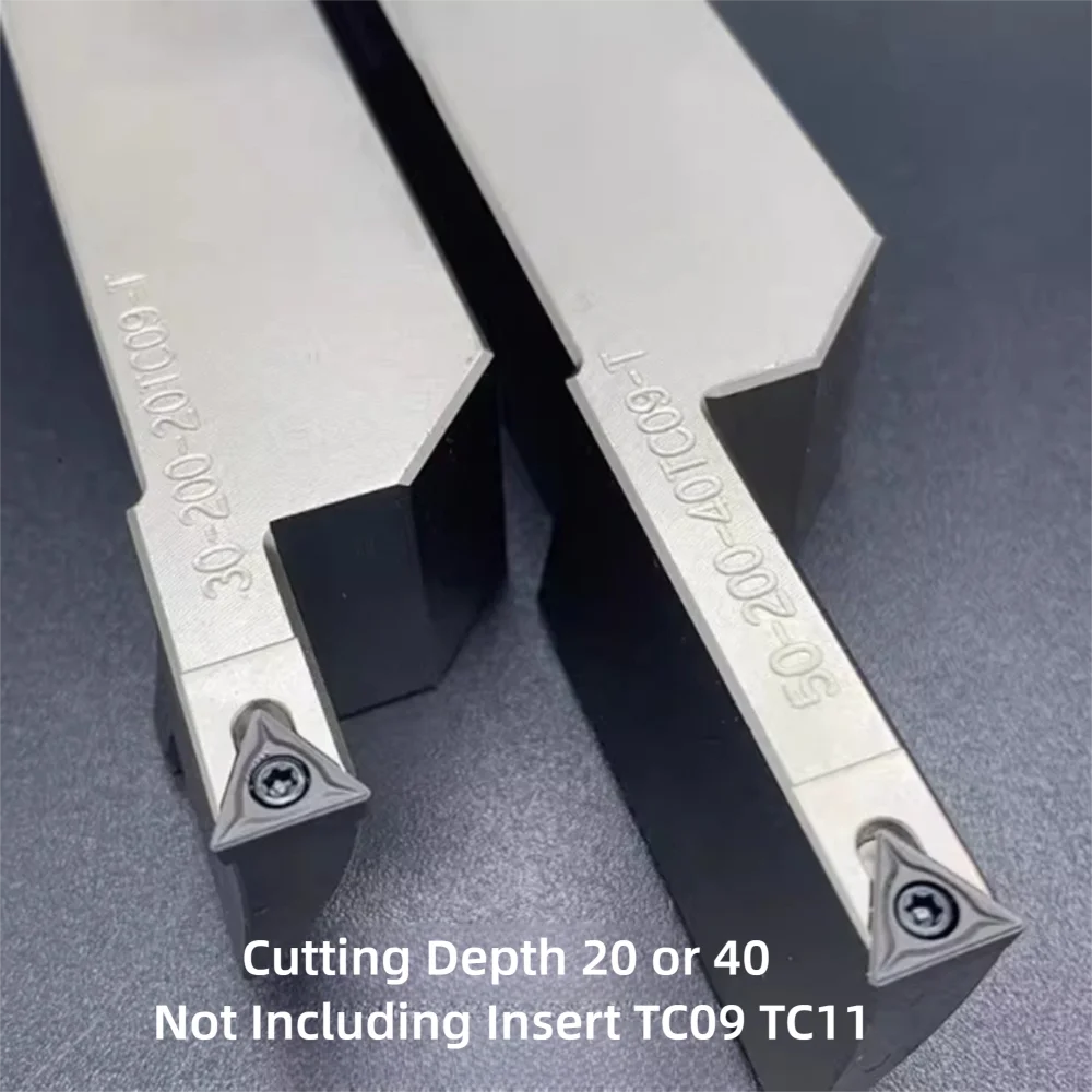 Large Cutting Depth Anti Vibration Turning Tool STFCL STFCR2020K30-200-20TC09/40TC11 End Face CNC Cutter Support Rod Lathe TCMT