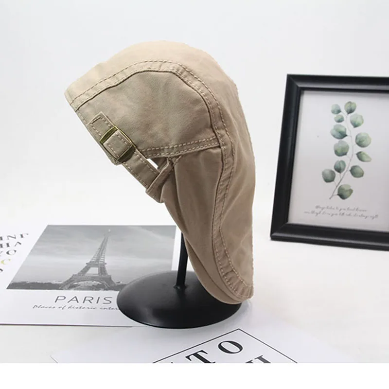 2023 New Fashion 100% Cotton Ivy Caps Spring Autumn Advance Cap Letters Embroidery Women Gastby Cap Korea Style Men Beret Hats