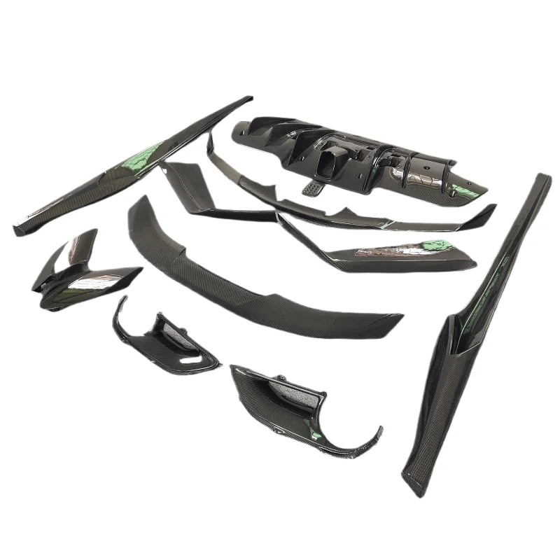 

Новый комплект кузова из углеродного волокна в стиле N для 488 GTB В комплект входит передняя губа, задний диффузор, боковые юбки, спойлер, автомобильные бамперы