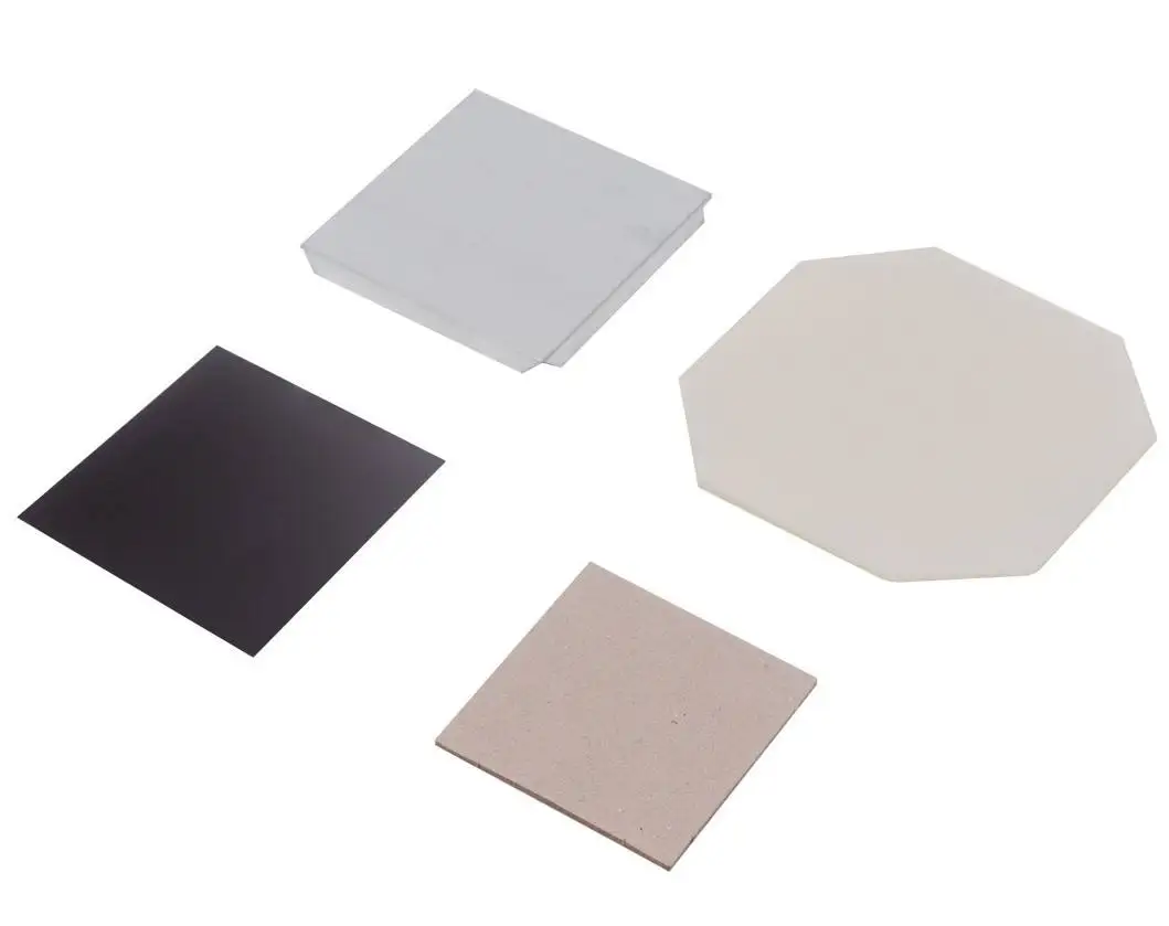 1000 Buah 50X50Mm Persegi DIY Bahan Magnetik Kosong Bahan Habis Pakai Magnetik Lembut Dekorasi Kulkas Hadiah Pesta Pernikahan Rumah