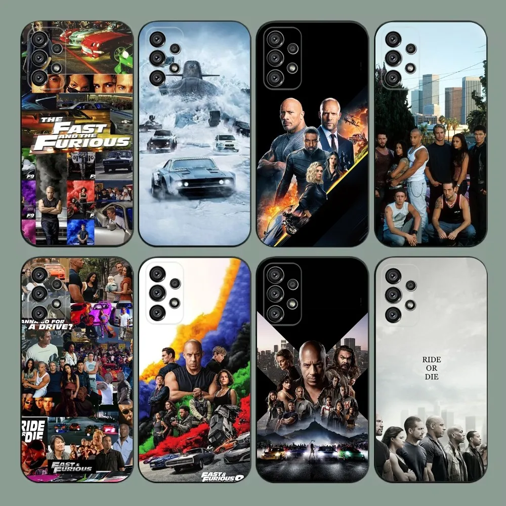 

Fast and F-Furious Moive Phone Case For Samsung Galaxy A20,A21s,A22,A31,A32,A52,A53,A72,73,A80,A91 Soft Black Cover