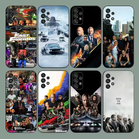 Fast and F-Furious Moive Phone Case For Samsung Galaxy A20,A21s,A22,A31,A32,A52,A53,A72,73,A80,A91 Soft Black Cover