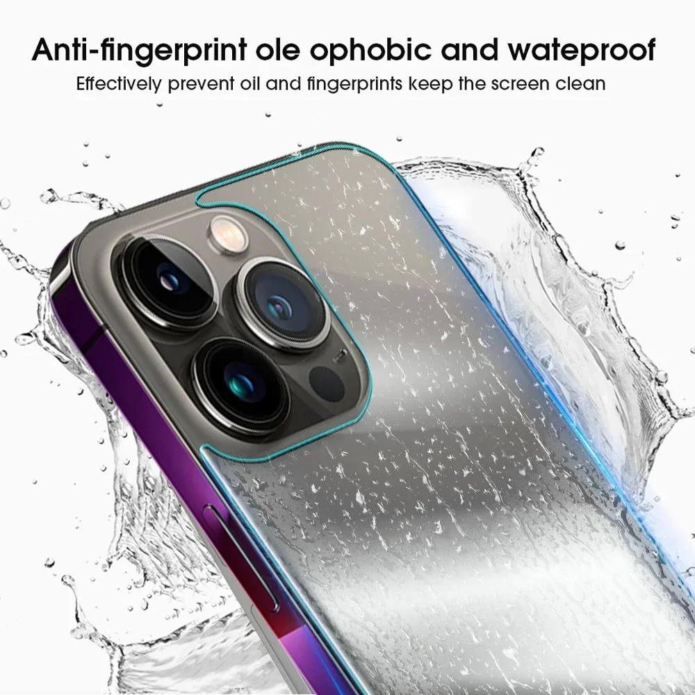 Full Cover Hydrogel Film for iPhone 16 Pro Max Plus Anti Scratch Soft Clear Back Screen Protector for iPhone16 16Plus Not Glass