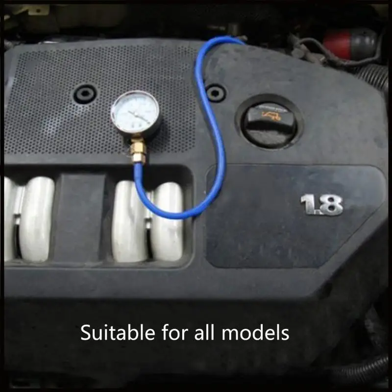 Auto Exhaust Systems Diagnostic Tool Exhaust Back Pressure Tester Set Car Exhaust Gas Pressure Gauges