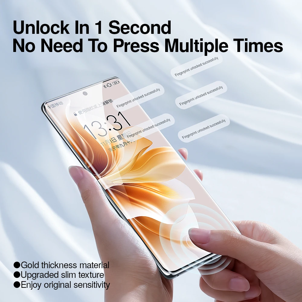 واقي شاشة SmartDevil لهاتف اوبو ابحث عن X8 برو غراء كامل ميكرو كريستالات طبقة ناعمة لفيلم المقصورة اوبو رينو 13 برو