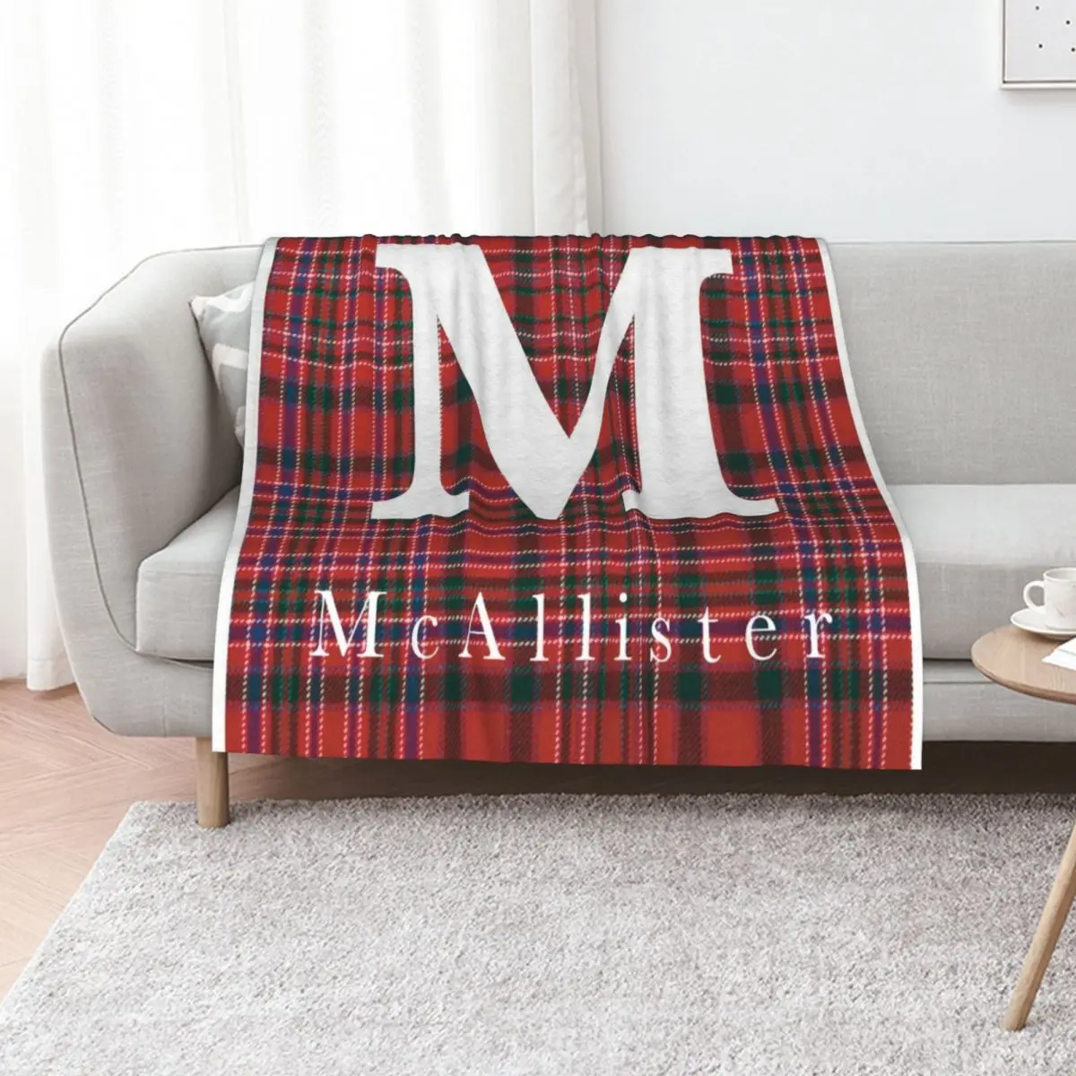 

McAllister Throw Blanket Retros Extra Large Throw Personalized Gift Sofas Blankets