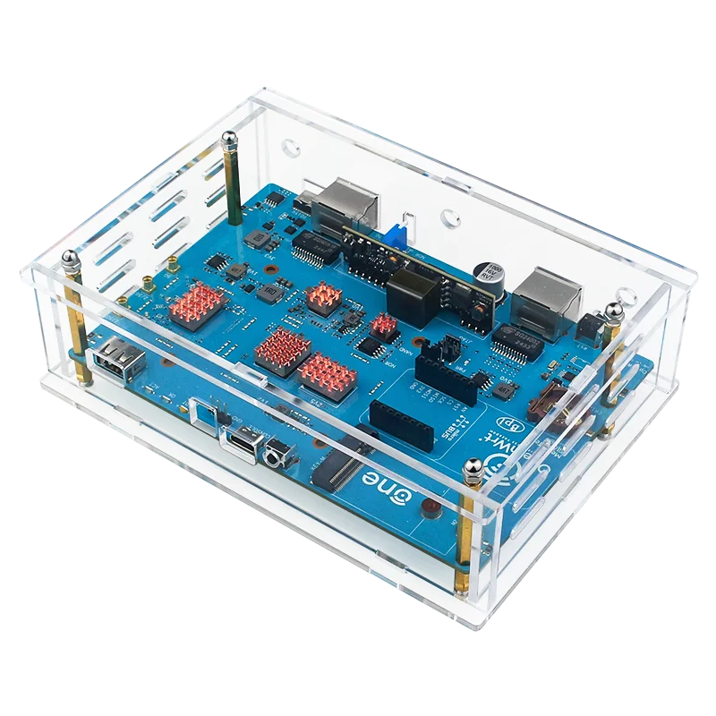 

OpenWrt One Development Board BFYLE Acrylic Case Transparent Shell Protective For Banana Pi