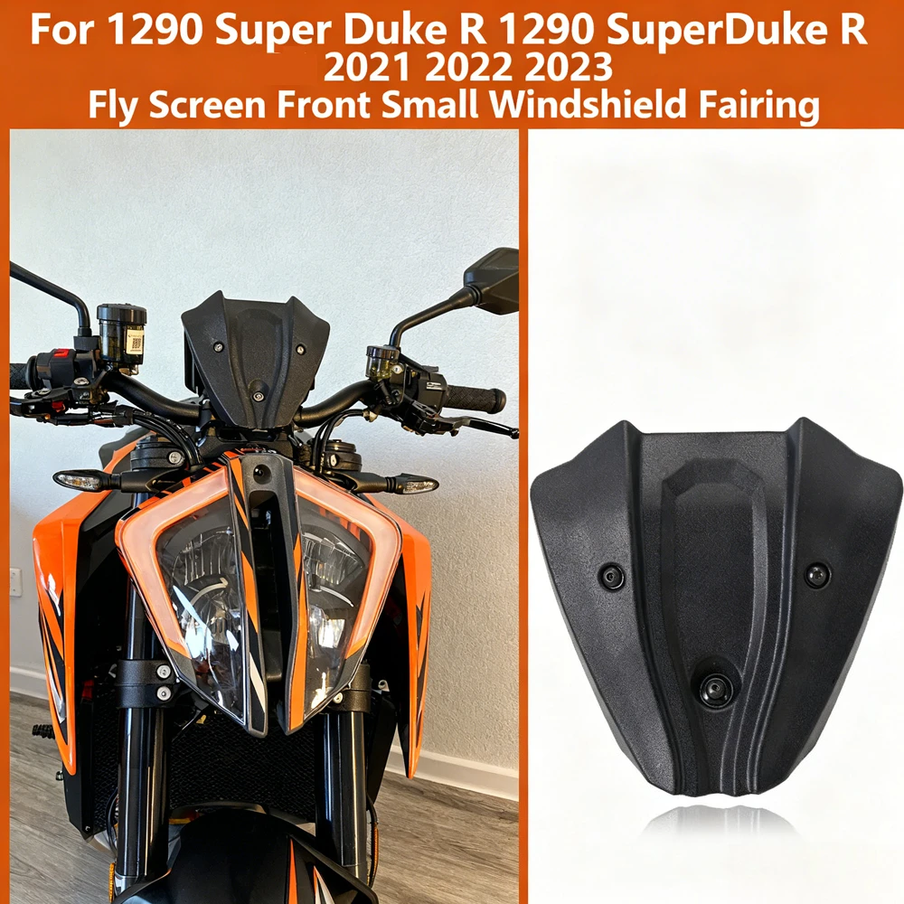 

For 1290 Super Duke R SuperDuke R 2020-2023 2022 2021 Motorcycle Front Windshield Windscreen Airflow Wind Deflector