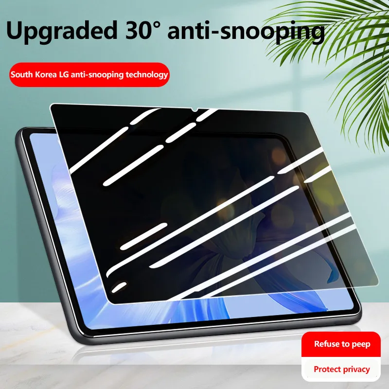 Privacy Hydrocoagulable Film For OnePlus Pad Pro 12.1 inch 2024 Pad11.61 Pad GO 11.35  Anti-spy Screen Protector