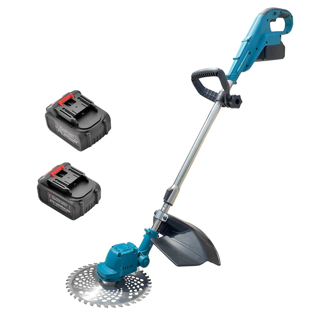 

High Power Cordless Electric Grass Trimmer Rechargeable Battery Garden Lawn Mower