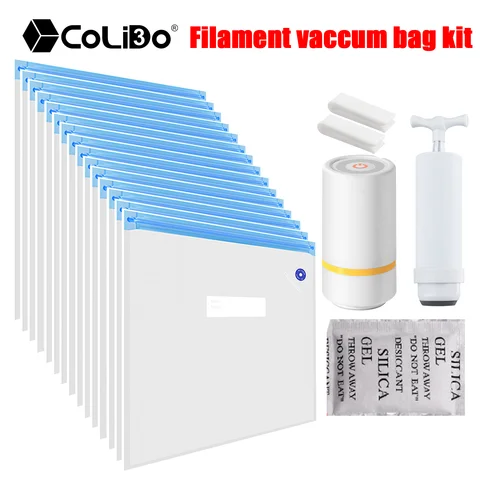 Filament Vacuum Bag With Handle Air Pump 3D Printer Filaments Storage Bag Dryer Keep PLA ABS TPU PETG 3D filament Accessories