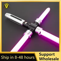 Lightsaber Neopixel Jedi Laser Sword Metal Hilt Heavy Dueling Sensitive Smooth Infinite Changing Hitting Sound LTG Light Saber