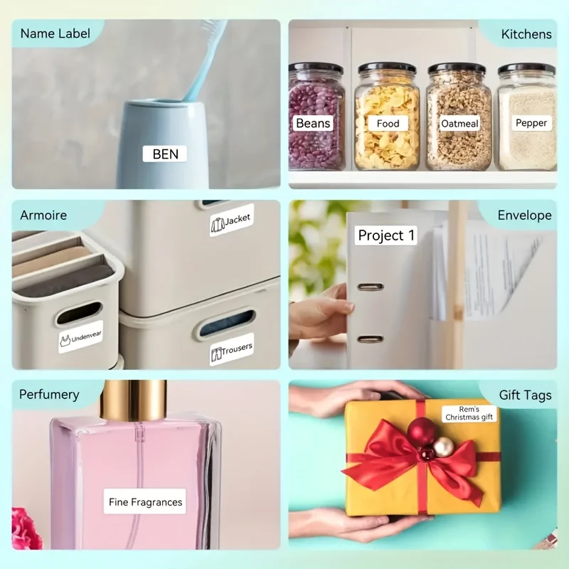 1920 قطعة 12 × 40 مم ملصقات ملصقات مصقولة (12 لفة، 160 قطعة/لفة) - متوافقة مع طابعات D30/P15/HP4 للمنزل/المكتب/العرض