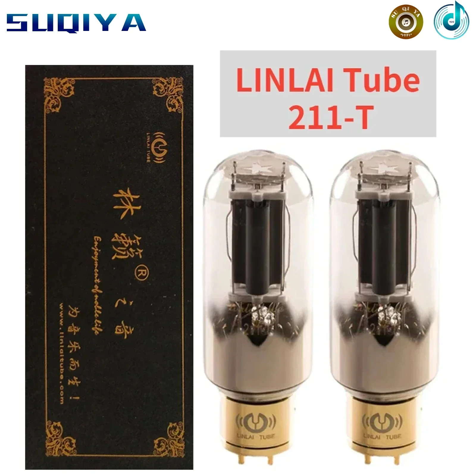 

211-T LINLAI Large Diameter Glass Shell Vacuum Tube Instead of 211 Series Tube Tube Machine HIFI Audio Amplifier