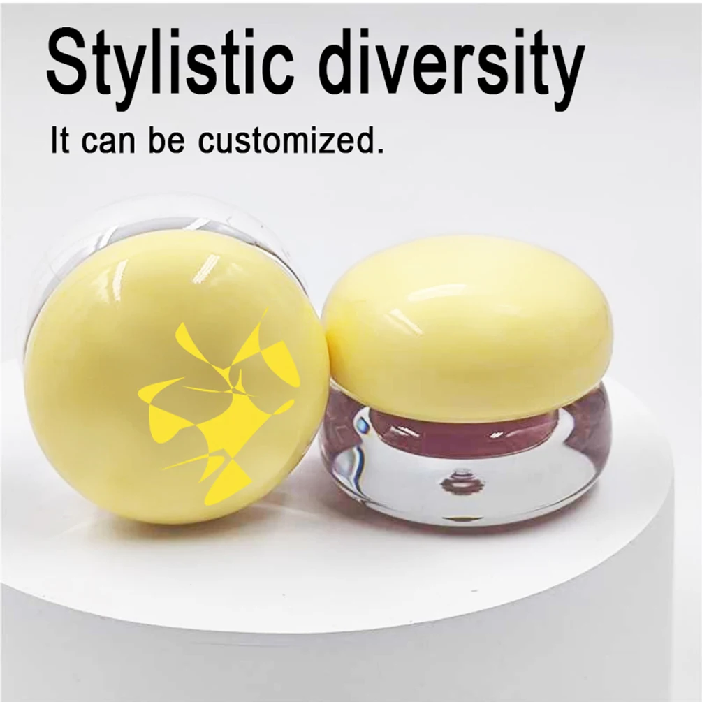 

Private Label Blush Cream Vegan Custom Logo Color Rendering Long Lasting Waterproof Soft Waxy Lip Mud Matte Makeup Yellow Lid