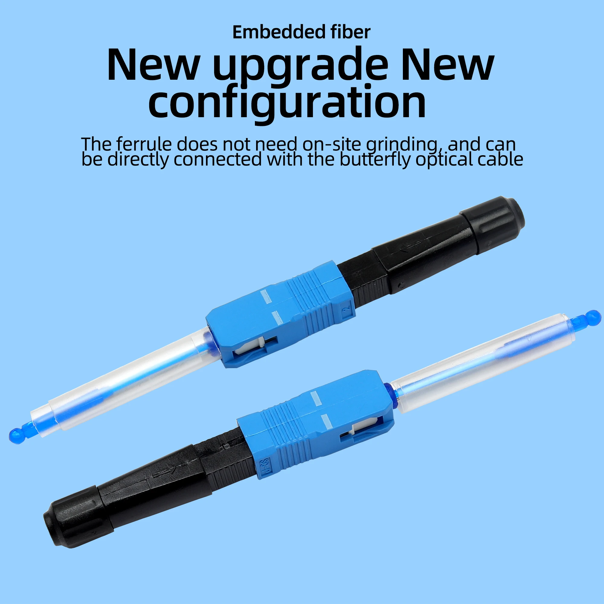 Hot Melt Joint Weld Joints FTTH  SC UPC APC Fiber Optic Connector Fusion Splicer Fiber adapter