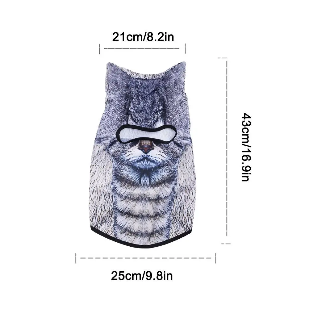 3D Cat Animal Ski Balaclava Ski Mask with Ears,Suitable for Music Festivals,Raves,Ski,Halloween or Party Outdoor