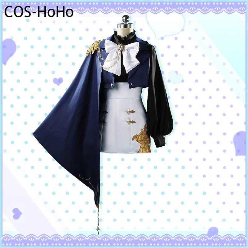 COS-HoHo Vtuber Nijisanji Machita Chima Game Suit Sweet Lovely Cosplay Costume Halloween Party Role Play Outfit Any Size