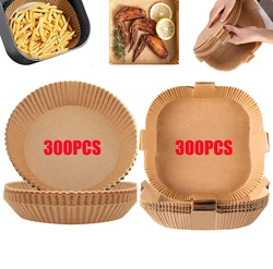 Air Fryer Disposable Baking Paper Liner Form Tray Kitchen Grill Vegetable Parchment Paper Air Fryer Accessories For 5’5 l XXL