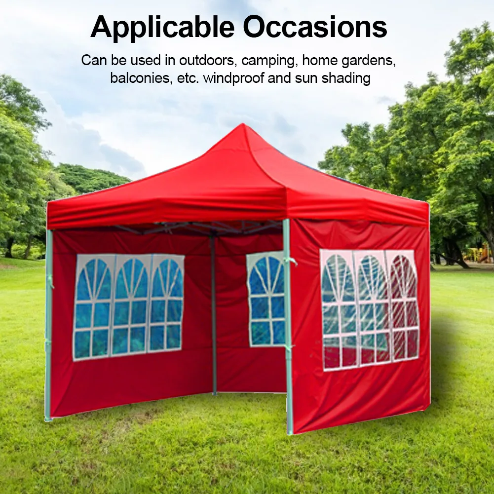 1pcs Four-corner Folding Tent Cloth Custom Waterproof Cloth Garden Stall Tent Cloth Waterproof Gazebo Replacement Cloth