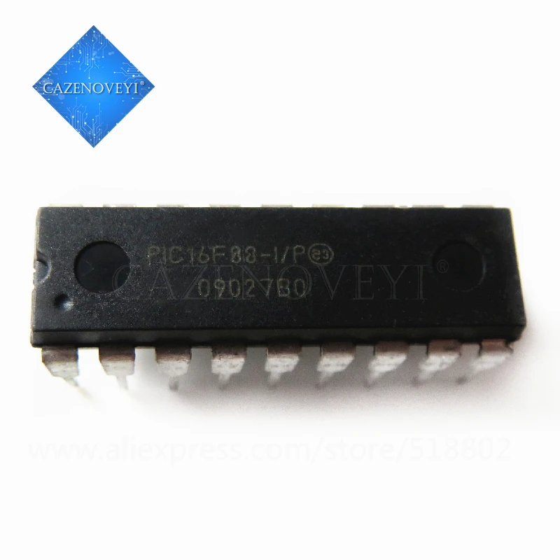 

1 шт./партия Φ/P PIC16F88 16F88-I/P 16F88 DIP-18 PIC16F88-I