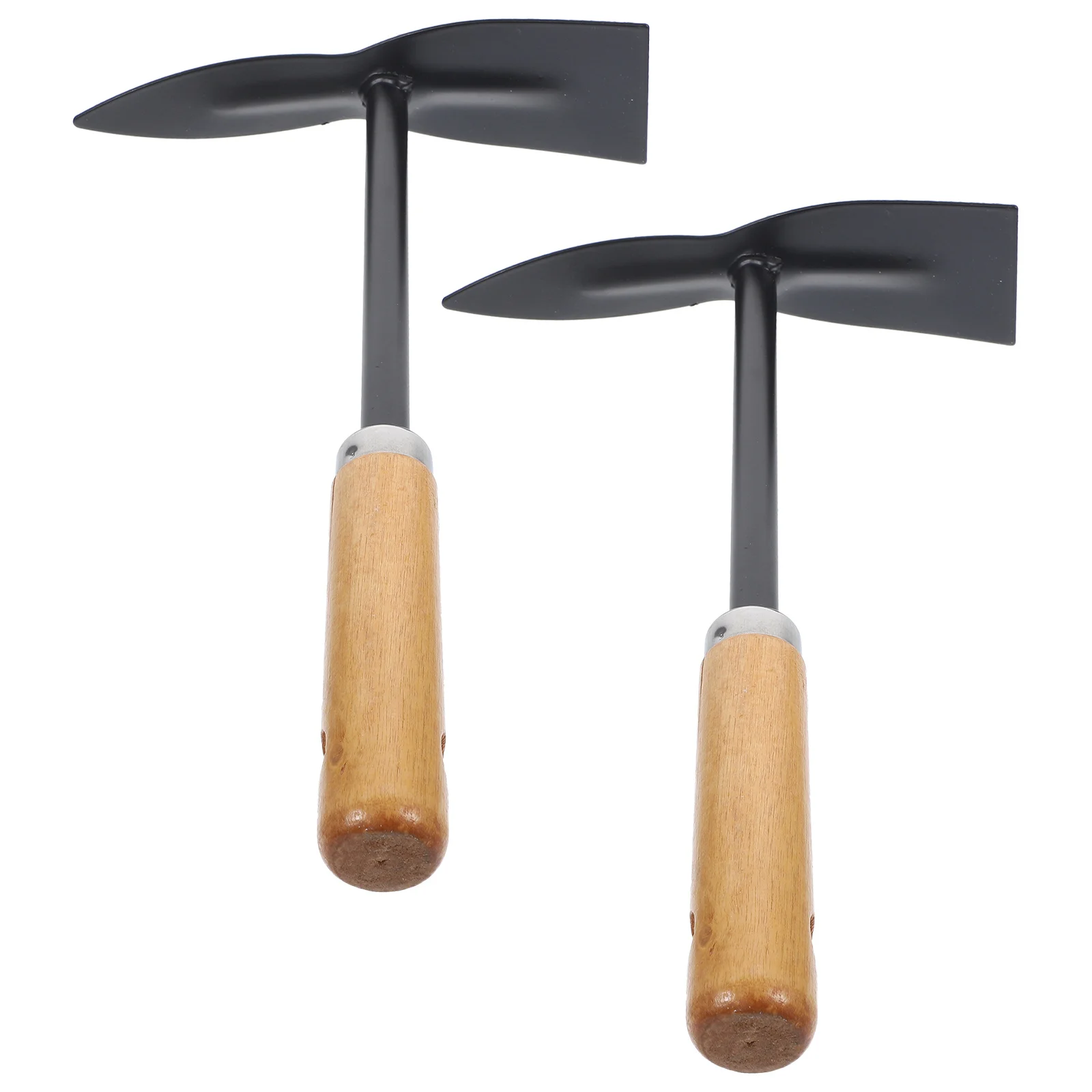 

2Pcs Planting Small Iron Shovel Multi-Functional Garden Hand Trowel for Digging Weeding Transplanting Gardening Tools Portable
