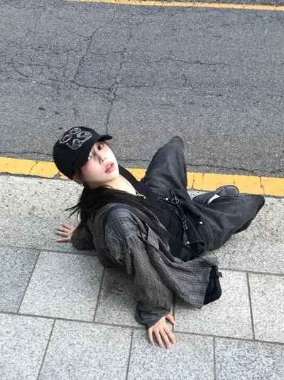 

Cool Retro High Waist Wide Leg Denim Jeans Women's Sli Neutral Sle Casual Pants Straight Cut Trousers for Ladies