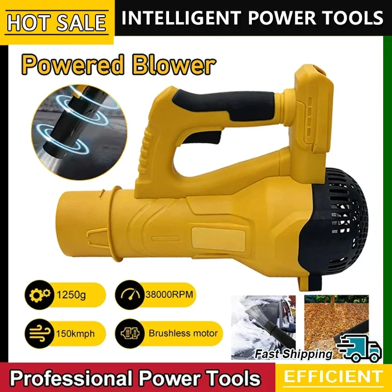 صالح ديوالت فرش يده ورقة نفاثة توربو منفاخ 38000 دورة في الدقيقة منفاخ الهواء اللاسلكي لأداة طاقة البطارية 20 فولت