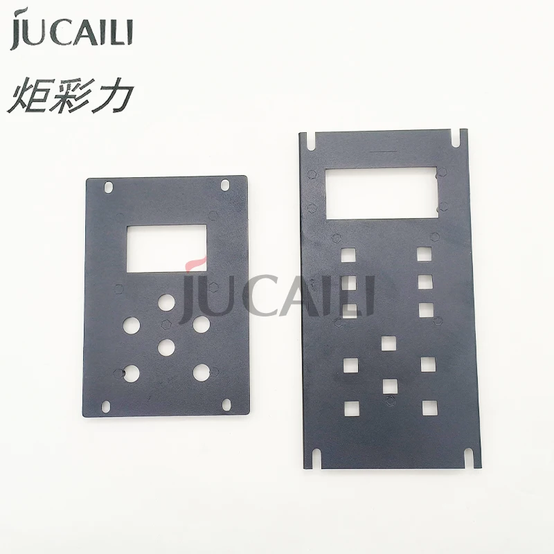 Jucaili printer 6/12 button metal keyboard cover Senyang board control panel cover display button frame inkjet printer