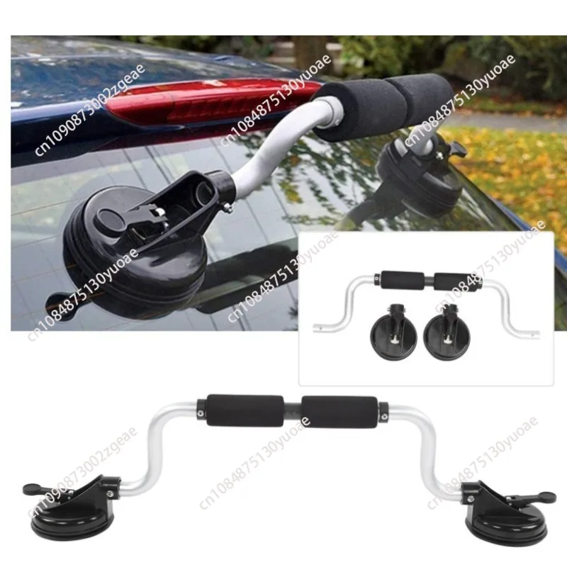 Suction Cup Pusher for Rubber Boat, Canoe, Kayak Accessories, Fixed on Board Roof, Convenient Auxiliary Bracket, Suction Cup Pus