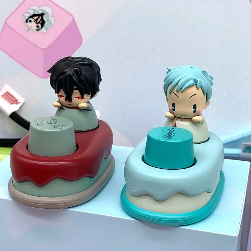 

Горячие аниме Alien Stage Fingertip Keycaps Q Version Рисунок Аниме Keycap Luka Till Ivan Mizi Hyuna Cute Point Key Caps Toys Custom