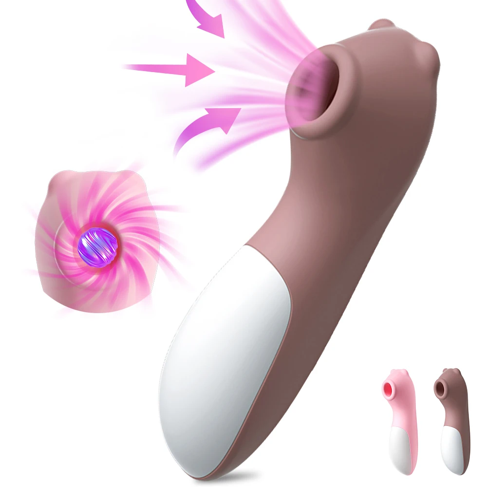 Sucking Vibrator Female Vagina G-spot Pussy Nipple Vacuum Sucker Oral Licking Clitoris Stimulator Masturbator Sex Toys For Women
