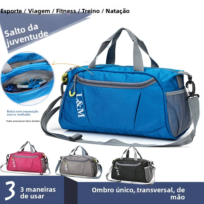 large-capacity-unisex-fitness-swimming-thermal-bag-wet-and-dry-separation-beach-waterproof-sports-travel-shoulder-bag