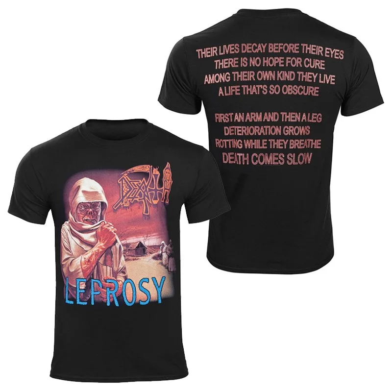 Best DEATH Metal Band Rock Thrash Thrash Metal American Vintage Character Picture Dark Short-sleeved T-shirt