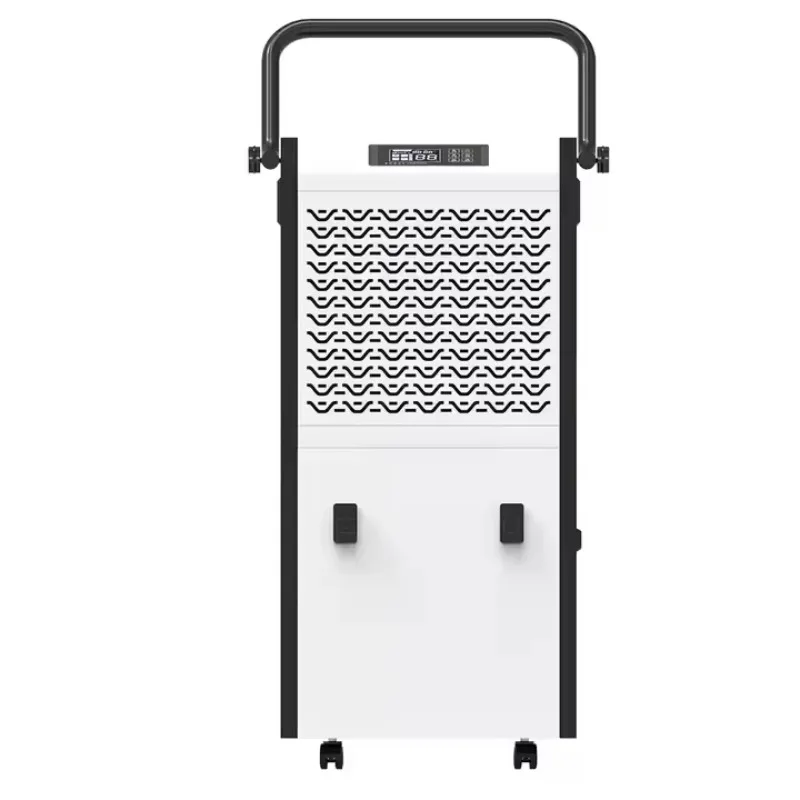 

60L/D commercial dehumidifier - hand push, water tank, ideal for greenhouses