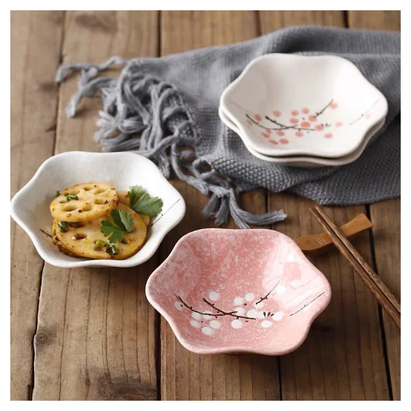 

Ceramic Small Dish Dipping Dish Creative Home Seasoning Dish