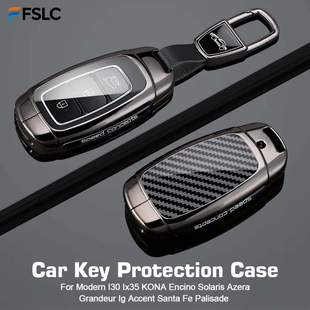 ⭐Genuine⭐ For Modern I30 Ix35 KONA Encino Solaris Azera Grandeur Ig Accent Santa Fe Palisade Car Remote Key Case Cover Keypack