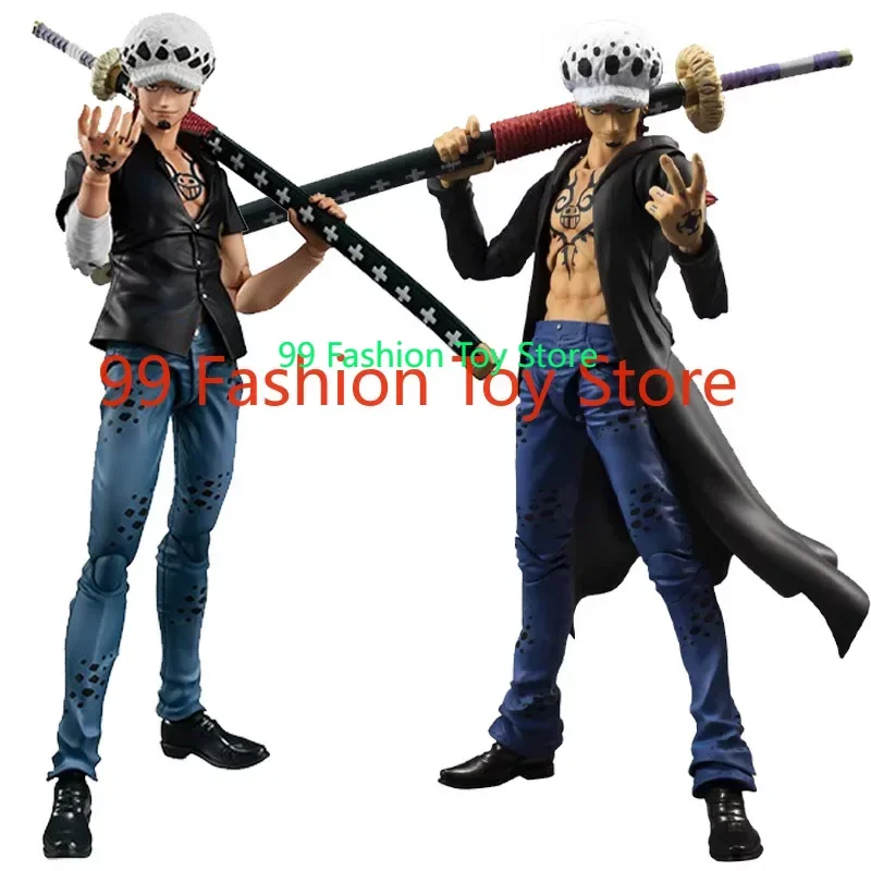 

В наличии оригинальный MegaHouse VAH переменные экшн-герои TRAFALGAR.LAW One Piece 18 см коллекционные модели Фигурки игрушки подарки