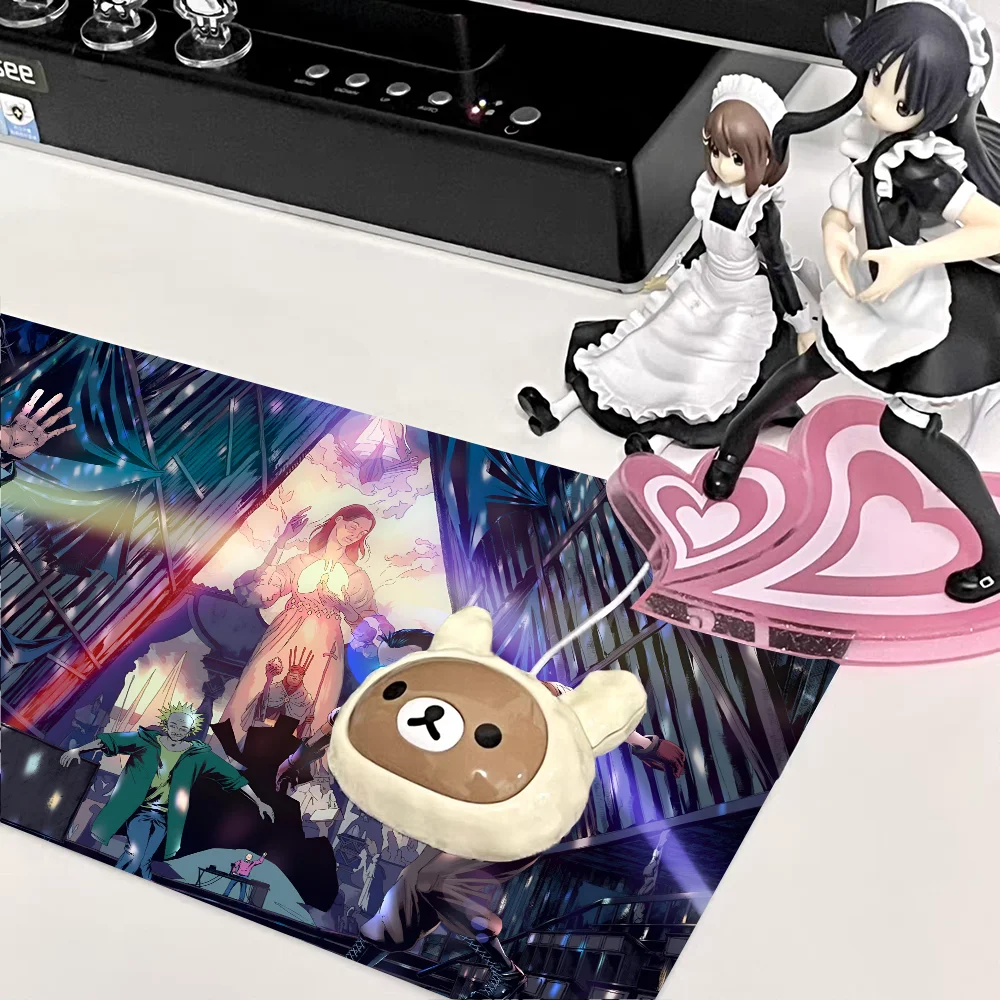 1PC Popular Cartoon Characters Disco Elysium Non-slip Mouse Pad Office Computers Laptops E-sports Game Desk Mats XXL Keyboard