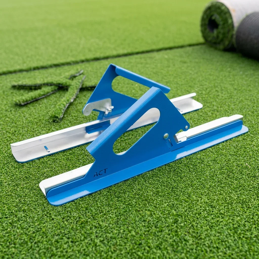 

Artificial Grass Cutter with Replaceable Blade for Seam Cutting, Professional Turf Installation Tool Cutting Knife