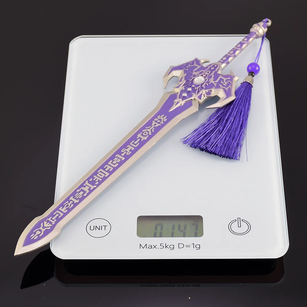 ดาบมังกรปีศาจขนาด 30 ซม. โมเดลอนิเมะ งานโลหะผสม ของตกแต่งโต๊ะทำงาน อุปกรณ์เสริมเกม ของสะสม ของขวัญเทศกาล ของเล่นเด็ก