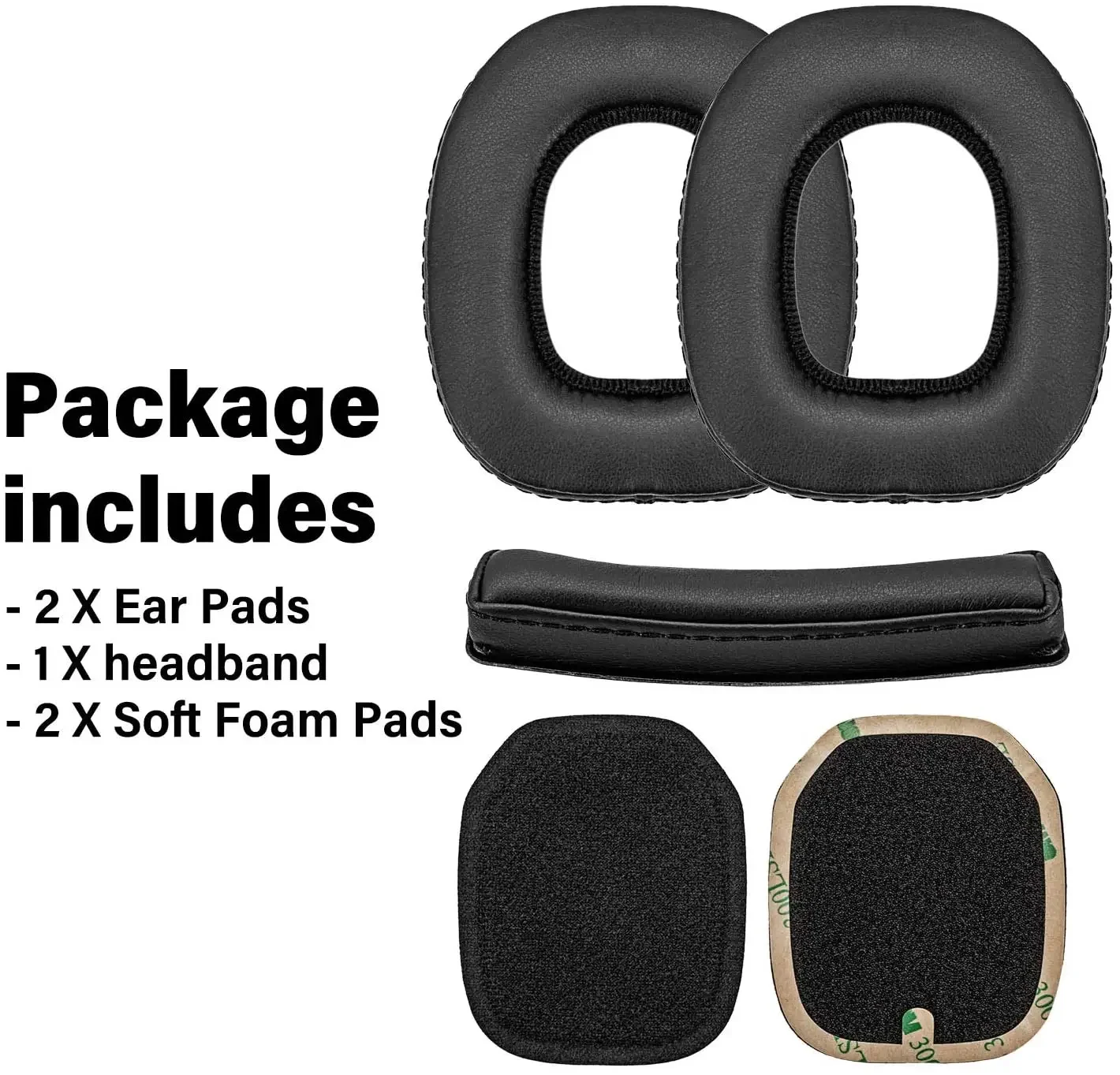 Faixa de cabeça de almofadas de couro/veludo estilo pasta de substituição compatível com Logitech Astro A50 a50 Gen 3 Gen 4 Gaming Headset