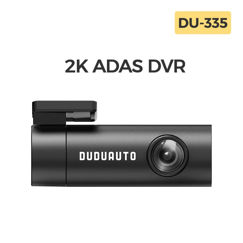 DUDUAUTO Accessoires Voor 2 K ADAS DVR Rijden Assisted Dash Cam 2560*1440 P Auto DVR Sony lMX335 Sensor 360 °   Rotatie-opnamen