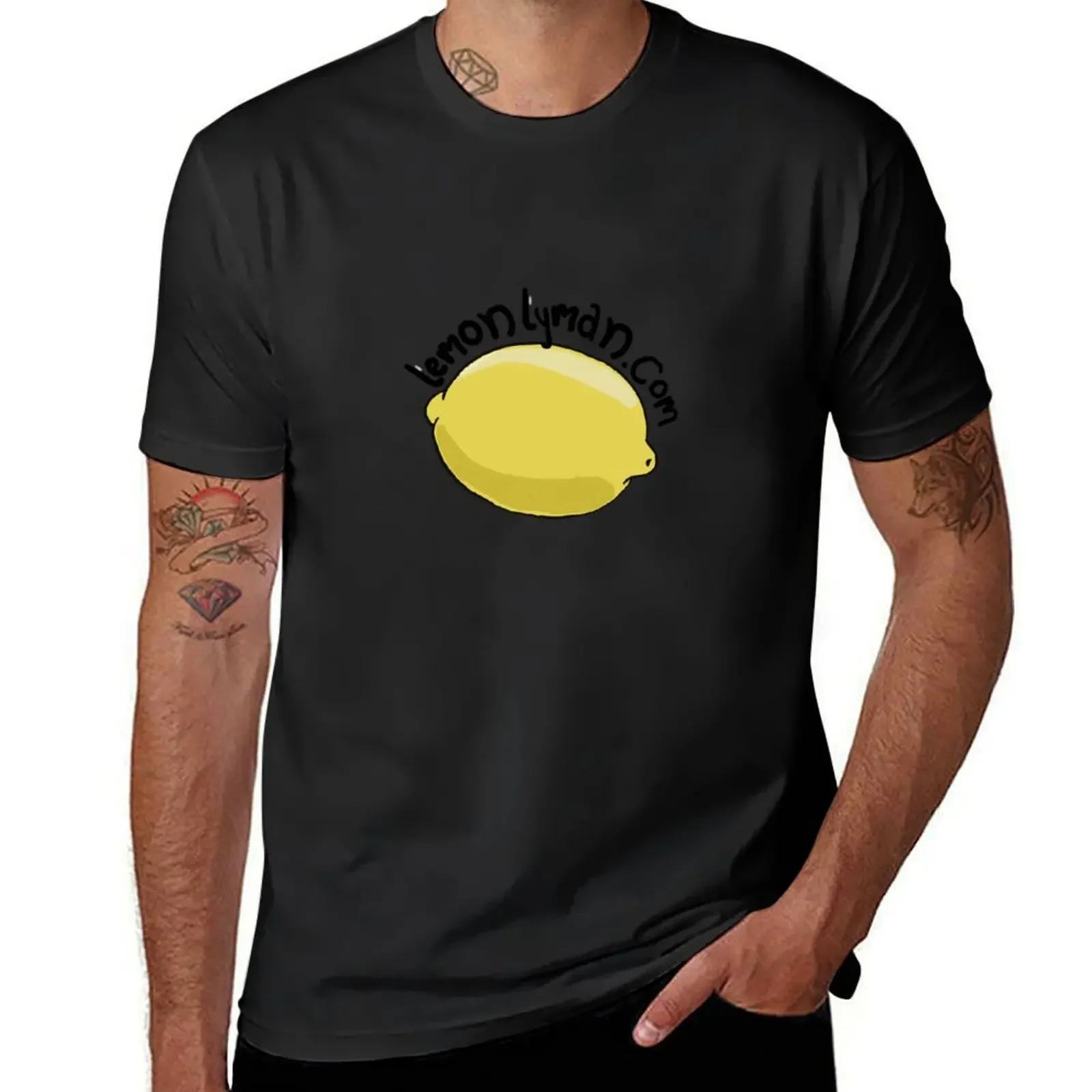 West Wing Lemon Lyman T-Shirt oversized t shirt quick-drying customizeds baggy shirts t shirts men