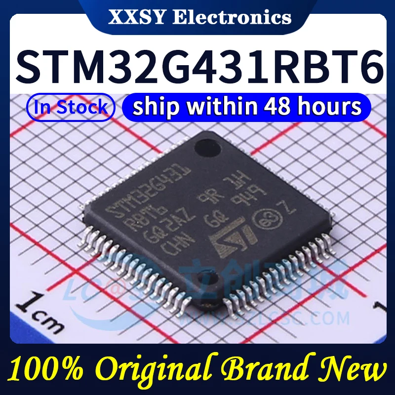 高品質オリジナルstm32g431rbt6,stm32g431cbt6,stm32g431c8t6,stm32g431cbu6,stm32g431kbu6,stm32g431vbt6,100% 新品