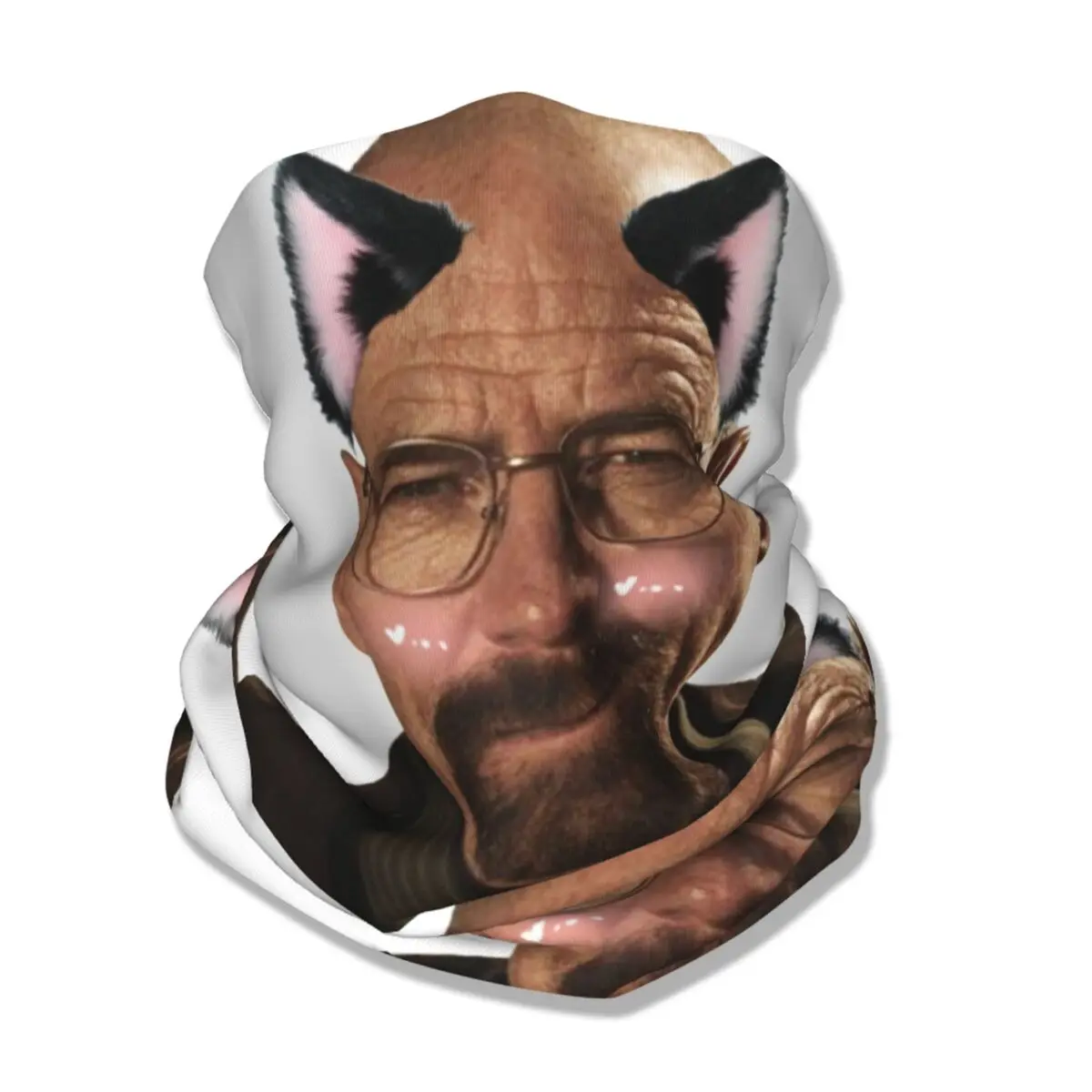 Walter White Breaking Bad Bandana Copricollo Maschera stampata Sciarpa Copricapo caldo Pesca per uomo Donna Adulto Inverno