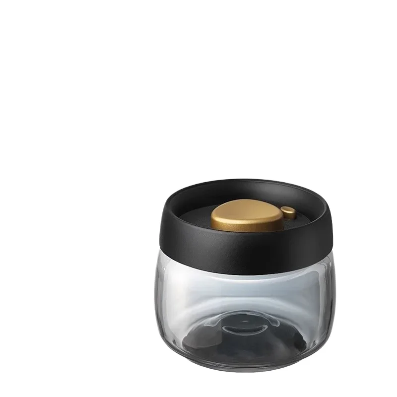 

Vacuum Coffee Canister, 304 Stainless Steel Airtight Food Storage Container, Bean for Beans Grounds Tea