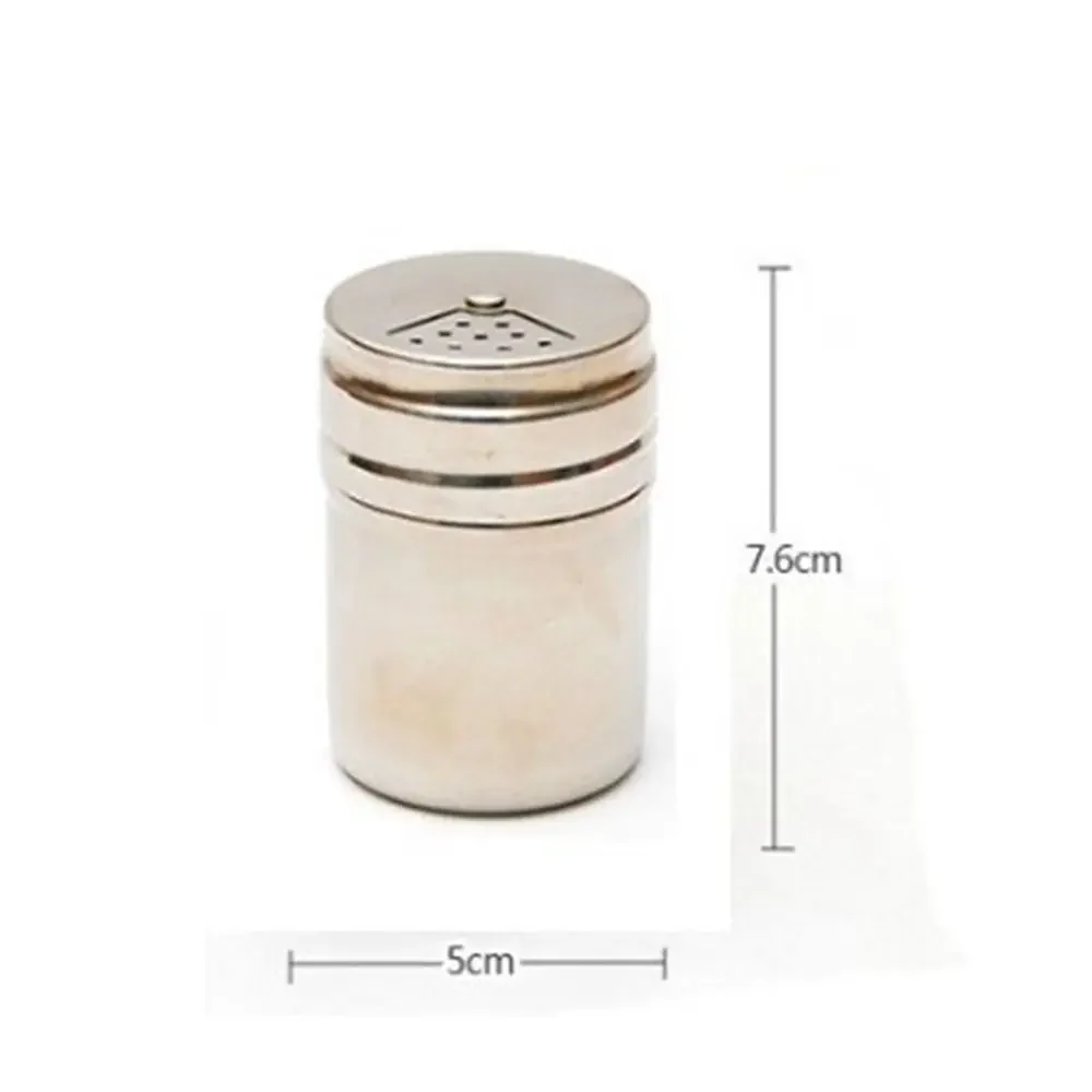 1/2/3/5pcs Portable Camping Seasoning Kit Mulistyles PET/Stainless Steel Clear Seasoning Bottles Travel Condiment Container Set
