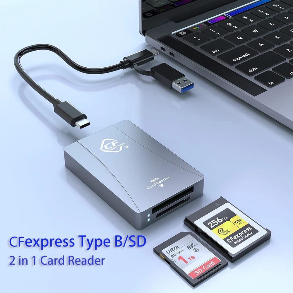 مُقدِّمَة لقارئ بطاقة CFexpress Type B: تجربة مُرضية وسُرعة مُذهلة
